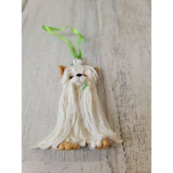 Kurt S Adler Shih Tzu dog AS IS pet ornament Xmas decor - Picture 3 of 6